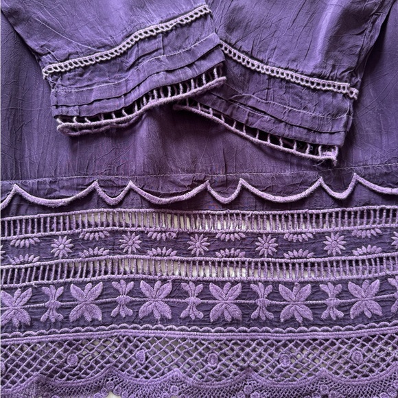 Johnny Was Purple Women's Top- Size S - Picture 10 of 10